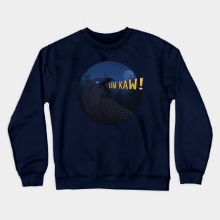 Valheim Hugin - Kaw Kaw! Crewneck Sweatshirt